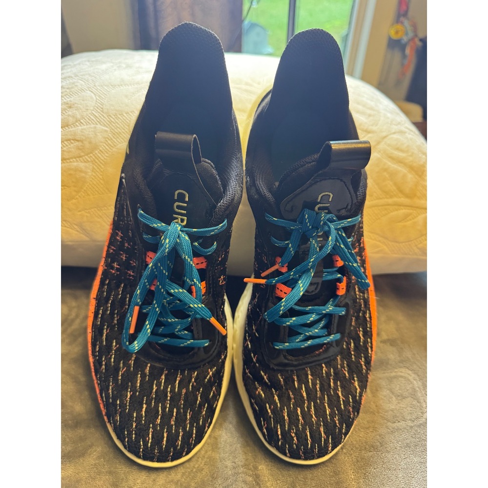 Under Armour Curry Flow 9 For the W Black Orange Blue 3025684-004 Mens 10.5 - Picture 9 of 9